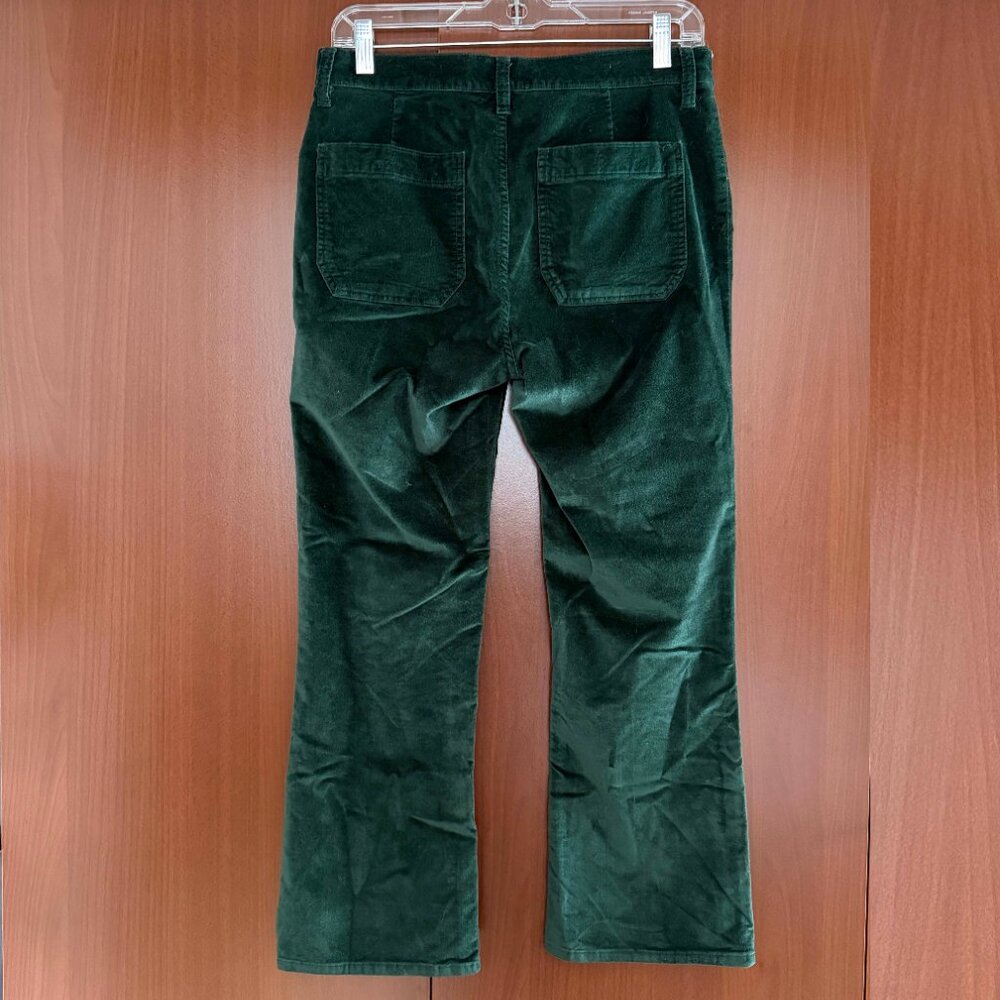 J Crew Billie Demi-boot Crop Jean Green Velvet 29 - Picture 2 of 9